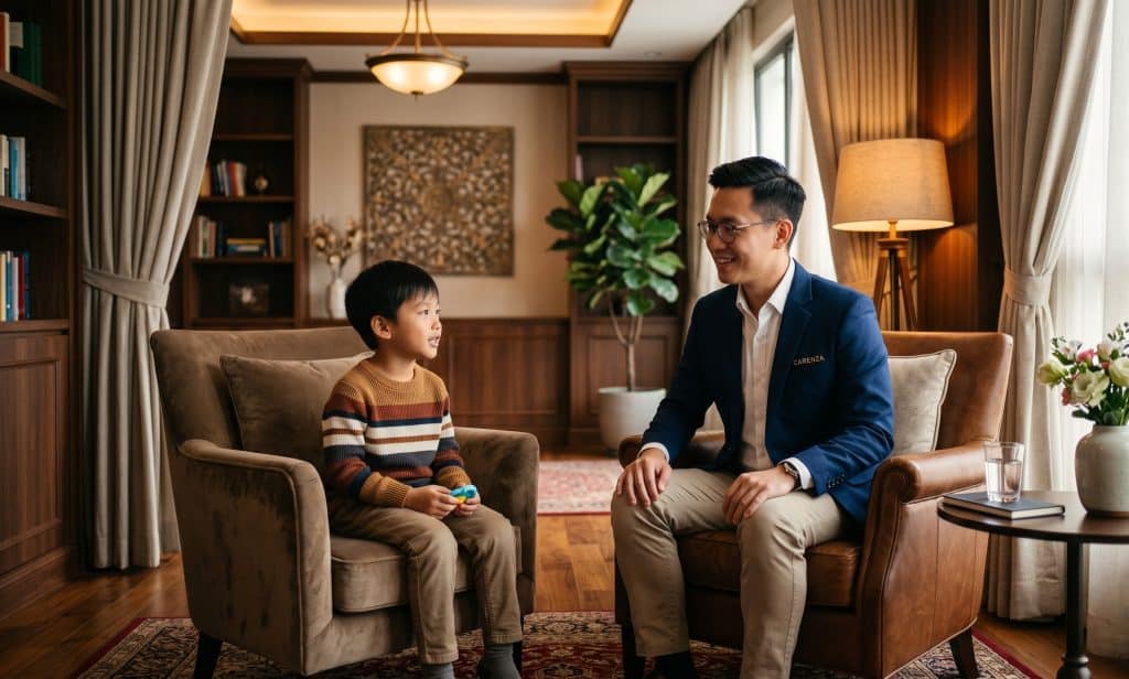 Hipnoterapi anak dekat saya