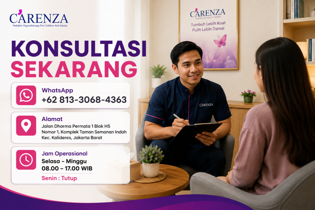 Hipnoterapi untuk trauma dan regulasi emosi
